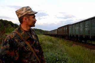 Десятки вагонів з полтавським лісом їхали на шахти Ахметова в «ЛНР»