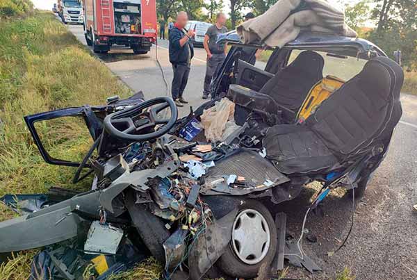 На Полтавщині в ДТП травмувався водій легковика 