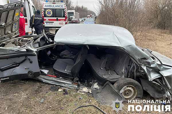 ДТП на Полтавщині: травмовано трьох поліцейських