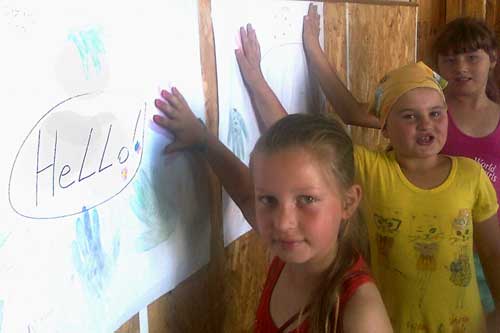 Гребінківські школярі на літніх канікулах вивчають іноземну мову