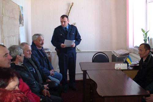Поліція Гребінківщини звітує перед громадою про свою роботу