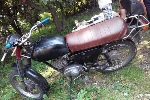 У жителя Лубенщини з двору викрали мотоцикл