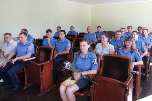 На Гребінківщині пройшли урочистості з відзначення 1-ої річниці створення Національної поліції України