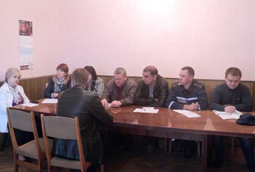 Працівники Гребінківського відділу поліції взяли участь у засіданні райдержадміністраці