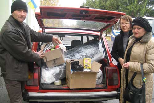 Волонтери Гребінківщини направили в зону АТО більше 100 кг. вантажу