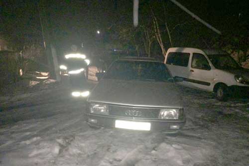 На Полтавщині поліцейські ДПС знайшли автомобіль, яким незаконно заволоділи невідомі