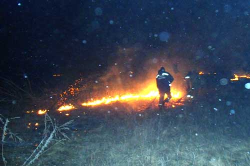 Протягом доби рятувальники ліквідували 8 пожеж на відкритій території
