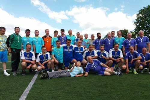 На Черкащині відбувся турнір з гандболу серед ветеранів. Перше місце посіла команда з Гребінки