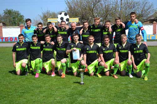 Команда юнаків ФК «Пирятин» стала срібним призером в області