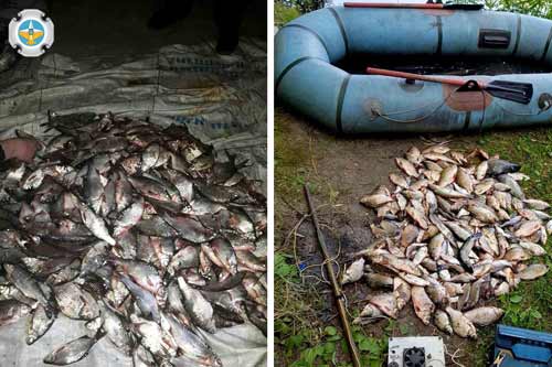 За рік роботи Полтавський рибоохоронний патруль провів 1460 рейдів