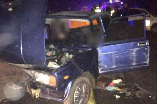На Полтавщині автомобіль «ВАЗ-2107» в`їхав у бетонний блок, водій загинув на місці пригоди