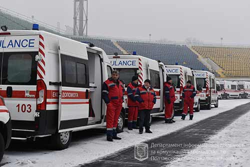Полтавщина першою в Україні відновить автопарк машин швидкої допомоги