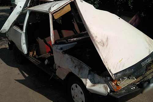  На Полтавщині «ЗАЗ» потрапив в ДТП травмувавши пасажирку, водій зник з місця події