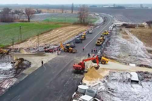 Цього року на Полтавщині відремонтували рекордну кількість доріг