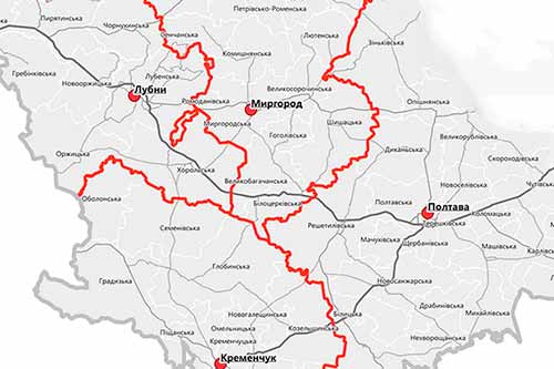 Миргородський район став першим на Полтавщині, де стартував процес реорганізації районних рад