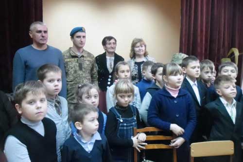 Гребінківська школа №4: День Збройних сил України