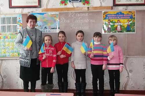 Почаївська школа: День Соборності України