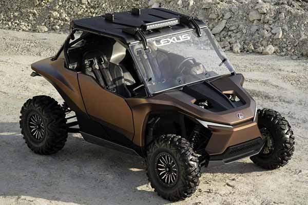  Lexus представив концепт позашляховика - баггі ROV з водневим двигуном 
