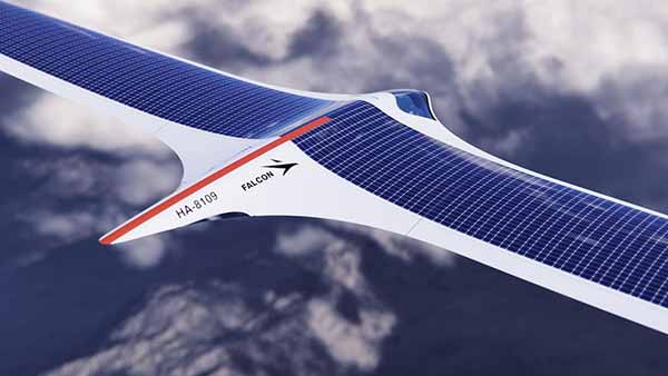 Літак Falcon Solar здатний літати на сонячній енергії