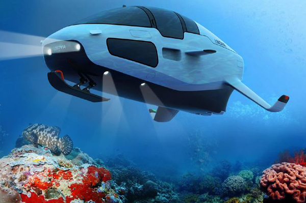 Унікальна субмарина на підводних крилах