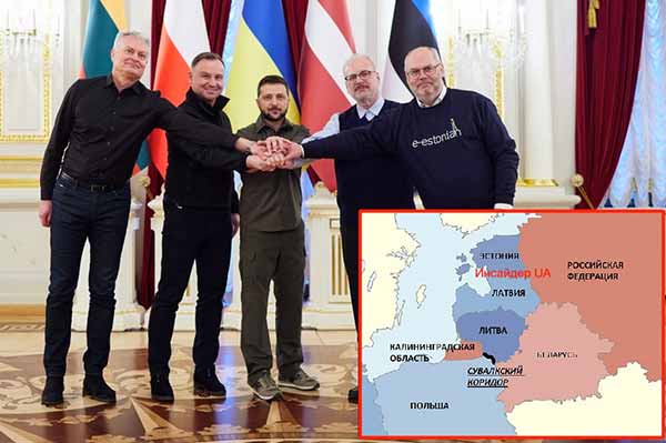 Естонія, Латвія, Литва та Польща закривають в'їзд для громадян Росії
