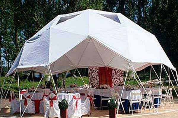 Сферический свадебный шатер