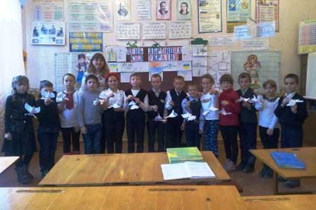 Гребінківська школа №2: День збройних сил Украіни