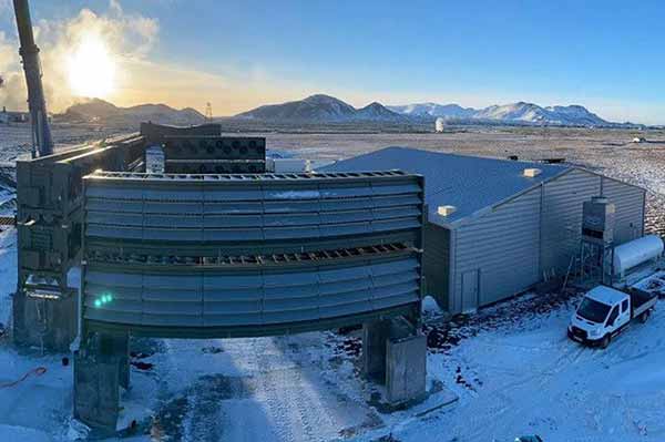 Ісландська установка для видалення вуглекислого газу