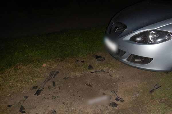 В Лубнах внаслідок вибуху пошкоджено автомобіль