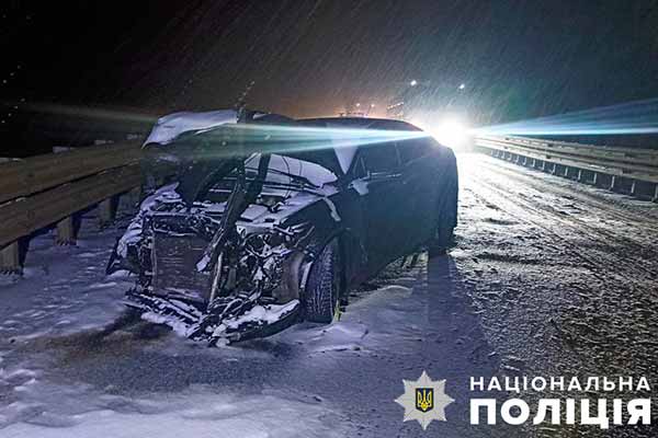На Полтавщині в ДТП травмовано водія автомобіля