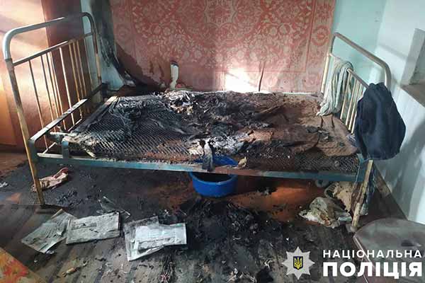 На Полтавщині у власному будинку згорів 82-річний господар