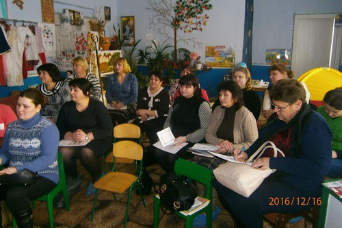 На Гребінківщині провели семінар - практикум вихователів та завідуючих