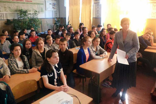 У школах Гребінківського району відбулися заходи пам'яті жертв Депорта
