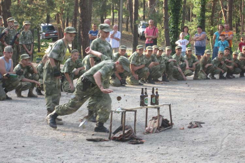 У Головачі відкрили перший на Полтавщині військово-патріотичний табір