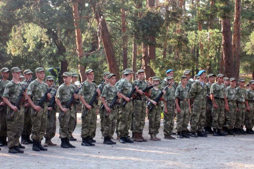 У Головачі відкрили перший на Полтавщині військово-патріотичний табір