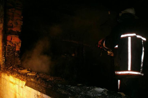 На Гребінківщині у вогні рятувальники знайшли тіло 40-річного чоловіка