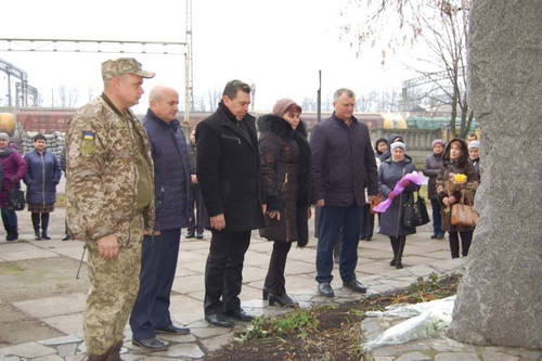 У Гребінці звершили молебень за Україну з нагоди Дня Гідності
