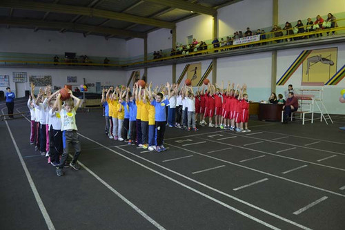 У Гребінці відбулися змагання «Веселі старти» серед школярів