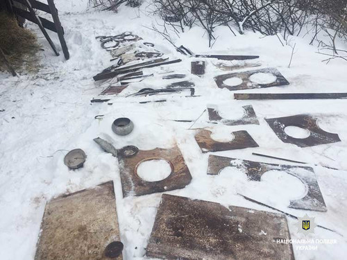 На Миргородщині дільничні розкрили крадіжку металобрухту