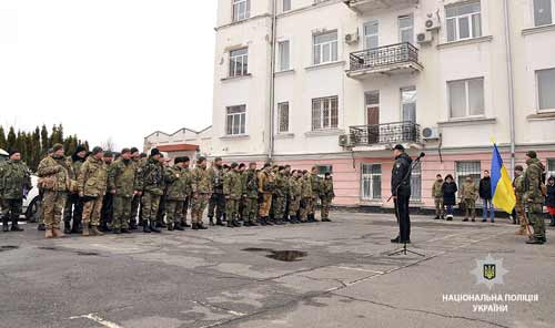 Зведений загін поліцейських Полтавщини відправився в зону АТО
