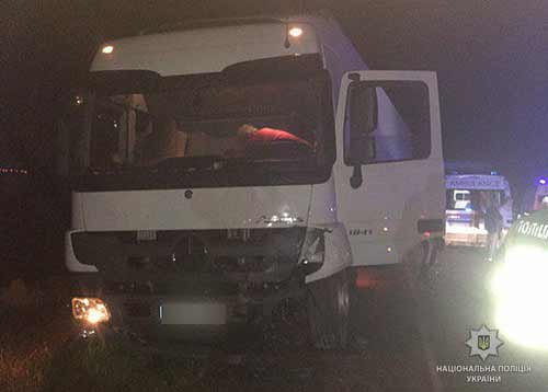 Автомобільна аварія на дорозі Київ – Харків