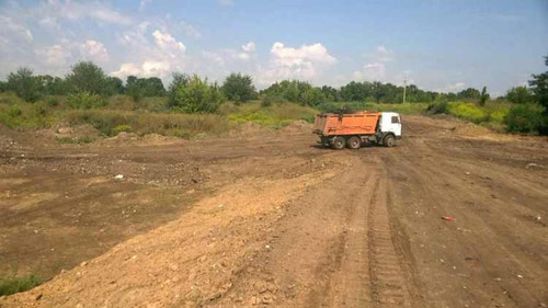 На Пирятинщині триває реконструкція сміттєзвалища
