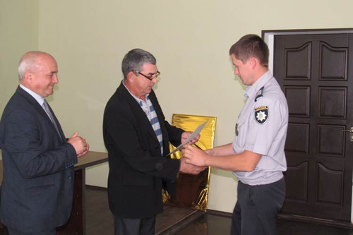 Гребінківських правоохоронців привітали з Днем поліції України
