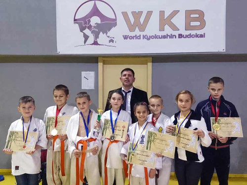 Гребінківські каратисти взяли участь у відкритому Чемпіонаті Київщини