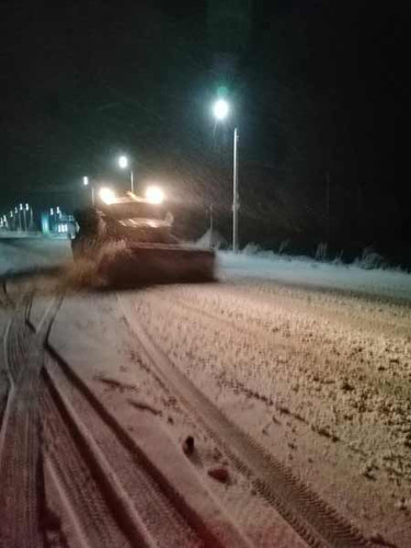Вночі чистили державні дороги Полтавщини