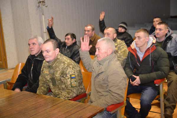 На Полтавщині створено раду резервістів