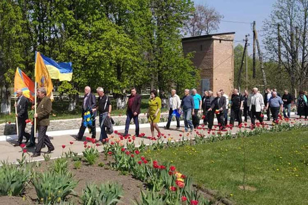 У Гребінці вшанували жертв катастрофи на Чорнобильській АЕС