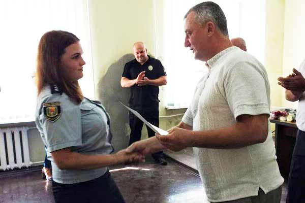 Гребінківських правоохоронців привітали з Днем Національної поліції