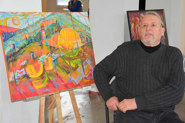 Виставка робіт львівського художника „Семіотика барв“ вразила пирятинц