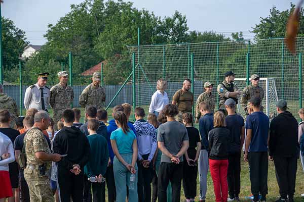 Військово-патріотичний збір – відкритий урок з предмету Захист України